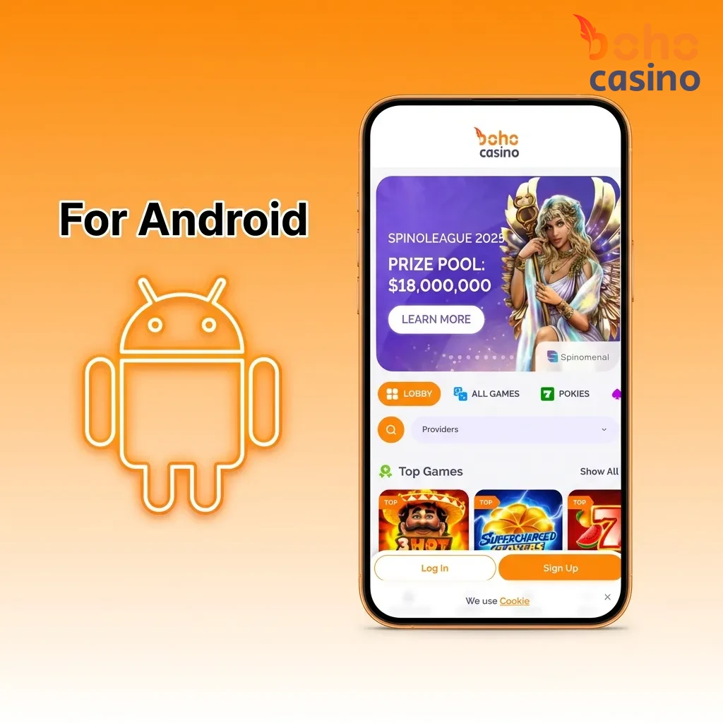 Android app installation guide showing APK download steps for smartphones and tablets version 7.0+